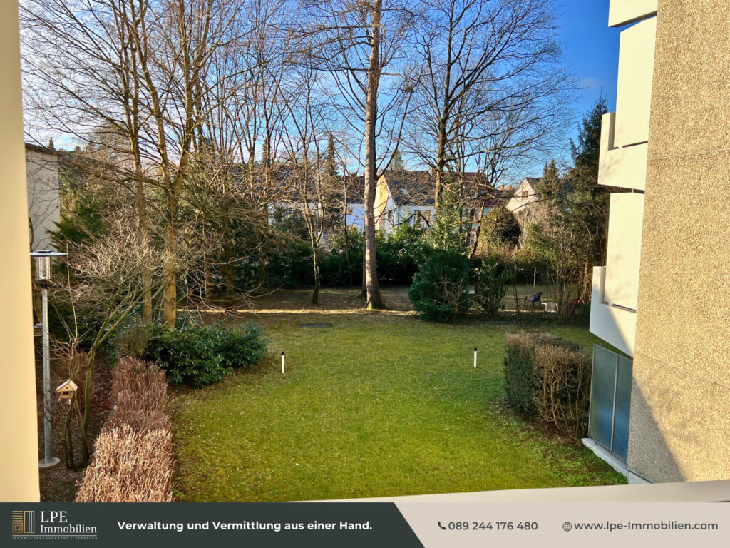 Blick vom West-Balkon