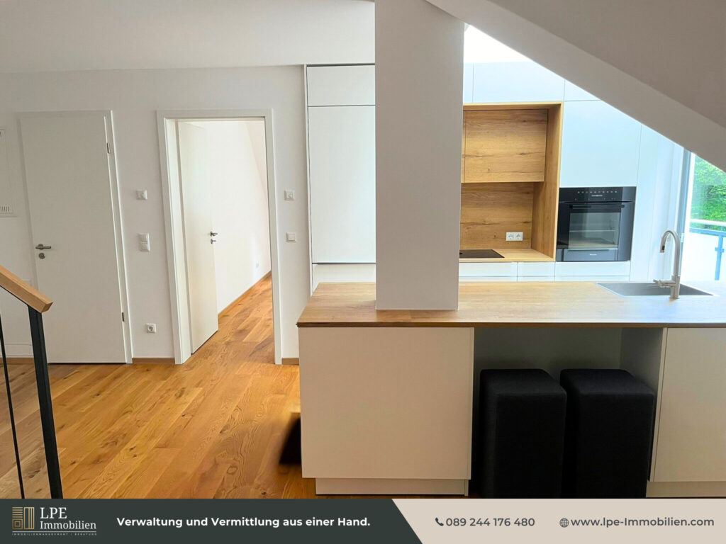 Luxus Einbauküche mit Tresen