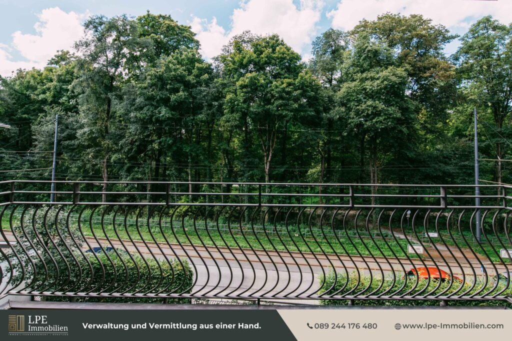 Unverbauter Blick Englischer Garten