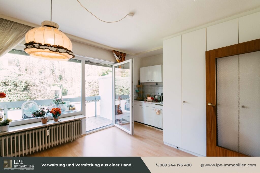 Blickrichtung Westbalkon