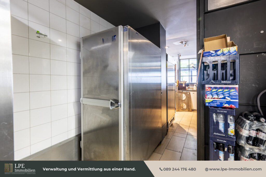 Blick aus dem Backraum