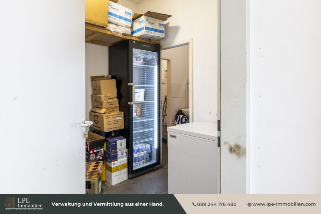 Vorratsraum Bar und Imbiss