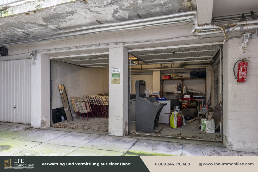Zwei Einzelgaragen im UG