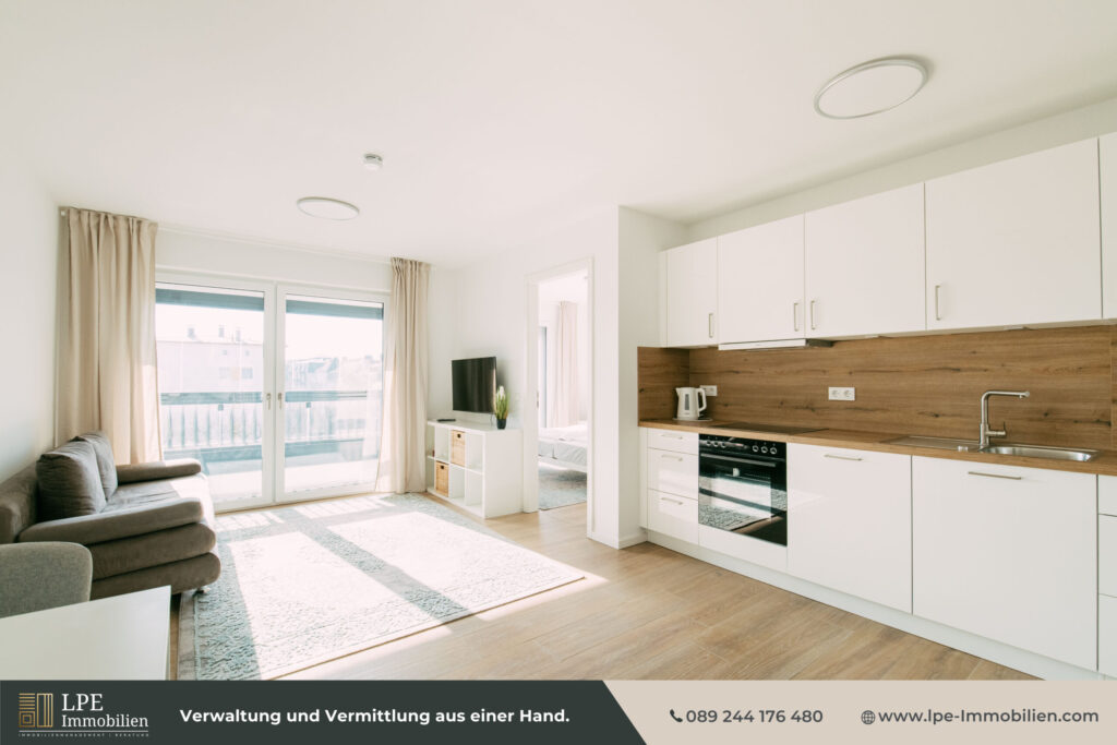 Wohnzimmer + Küche