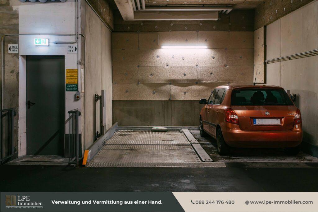 Ein Einzelstellplatz auf Wunsch