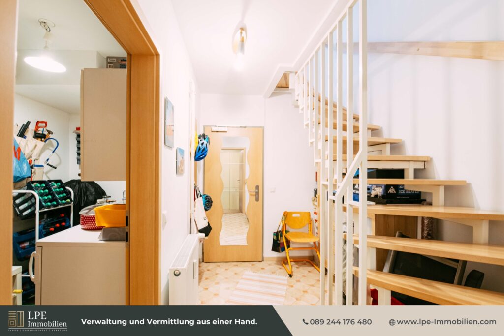 Untergeschoss mit viel Stauraum