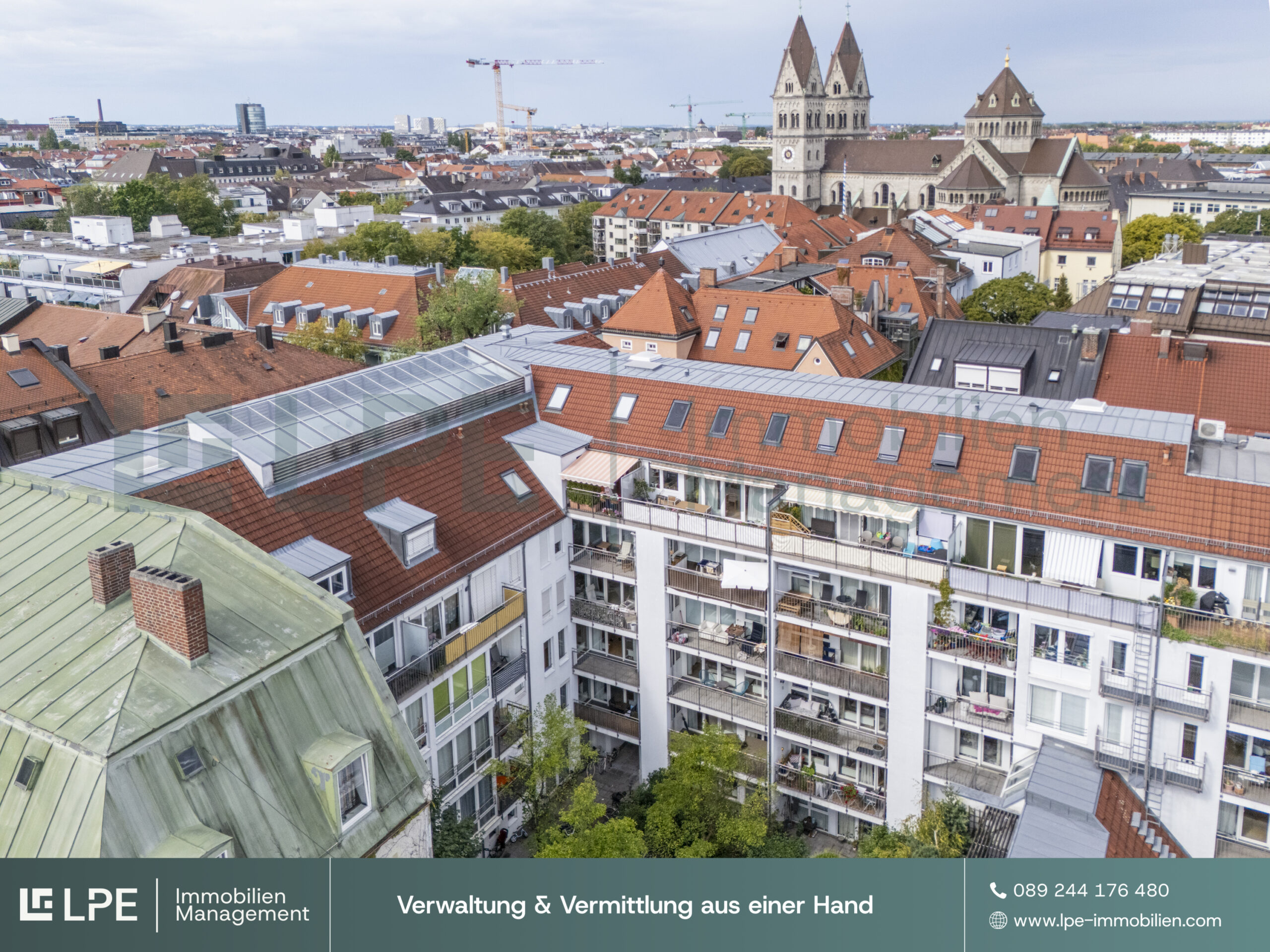 Türme Münchens im Blick – St